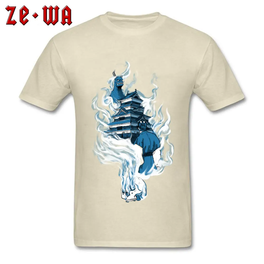 Classic Battle of Matsumoto Group T Shirts O Neck 100% Cotton Male Tops & Tees Short Sleeve VALENTINE DAY Group Top T-shirts Battle of Matsumoto beige