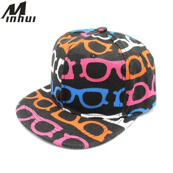 

Minhui New Print Snapbacks Kids Baseball Caps Boys and Girls Hat Hip Hop Cap Children