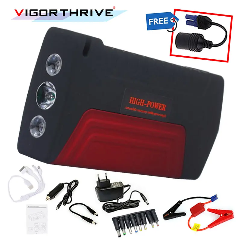 

12v Car Jump Starter Auto Battery Booster Power Bank For Petrol car Mini Emergency Starting Device Peak Portable 600A