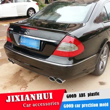 Спойлер для W211 2003-2006 Mercedes-Benz W211 YC E-class E200 E260, спойлер из АБС-пластика, заднее крыло, цветной задний спойлер