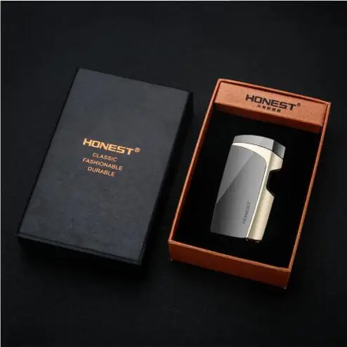 Новая Honest USB электрическая зарядка Зажигалка Лазерная индукция интеллектуальная