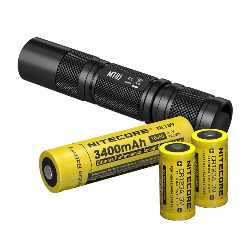 

NITECORE MT1U UV LED Source Handy Ultraviolet Flashlight + Rechargeable Battery Fishing Hunt Industry Applications FREE Shipping