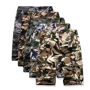 

2019 New Men Wear Baggy Trousers Camouflage Five Minutes Of Pants Cargo Shorts