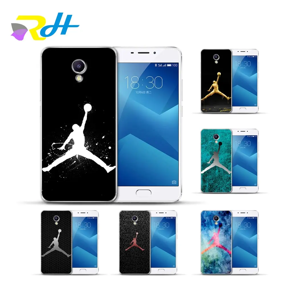 Крышка чехол для Meizu U10 U20 M5 Примечание M5C M3C Pro 6 M3S Max M5S M6 M3 Корпус Jordan из ТПУ телефона