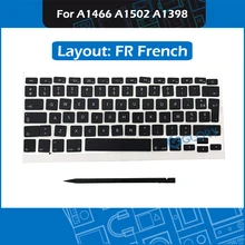 New AP08 Keycap set French Spanish Russian German Portugues Swiss Hungarian for Macbook Air Pro Retina A1466 A1502 A1398