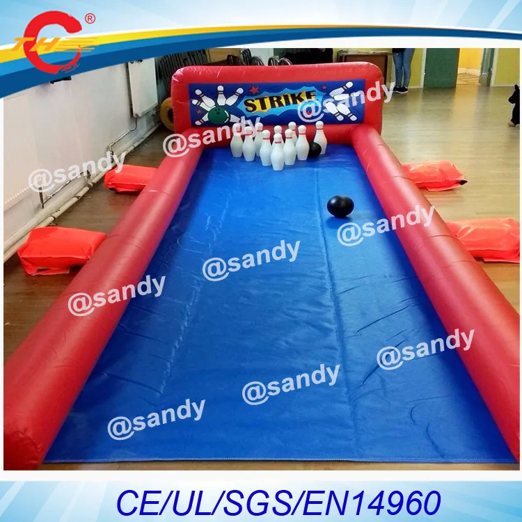 

free air ship to door,outdoor Human Blowing Ball,Giant Inflatable Bowling Ball Game,Human Bowling carnival game