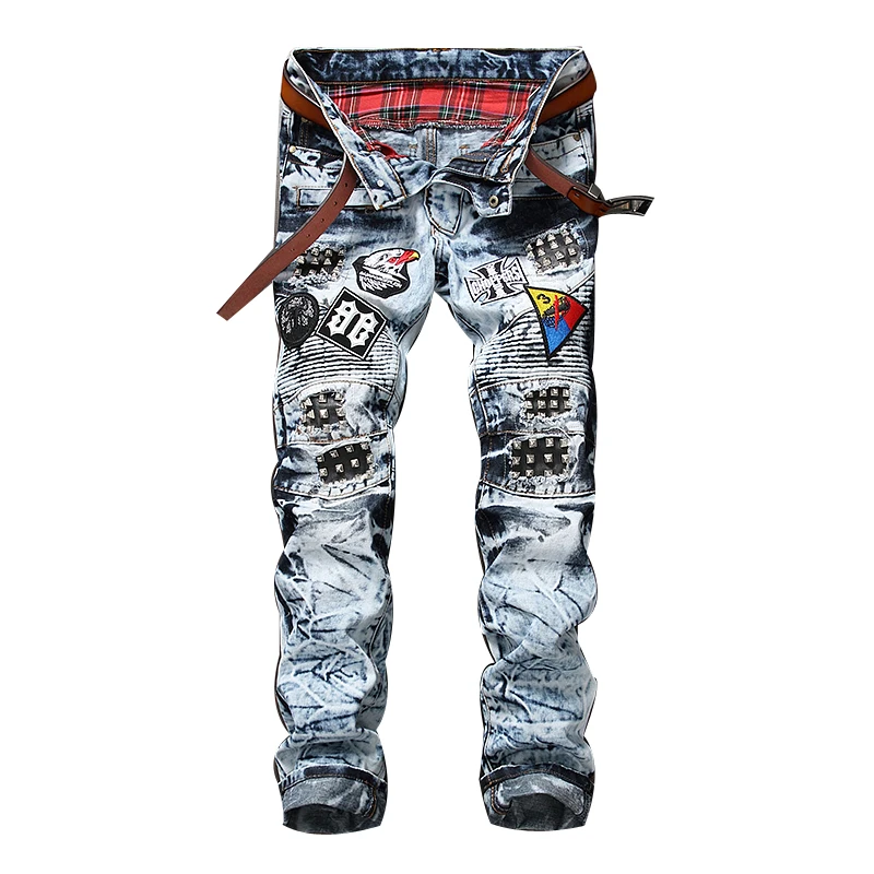 youth biker jeans