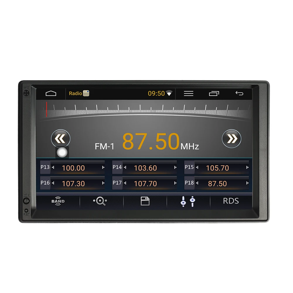 Perfect 7" Universal 2 Din Touch Screen Android 5.1 Car Stereo Radio Player GPS Navigation Multimedia Entertainment with BT WIFI AM/FM 10