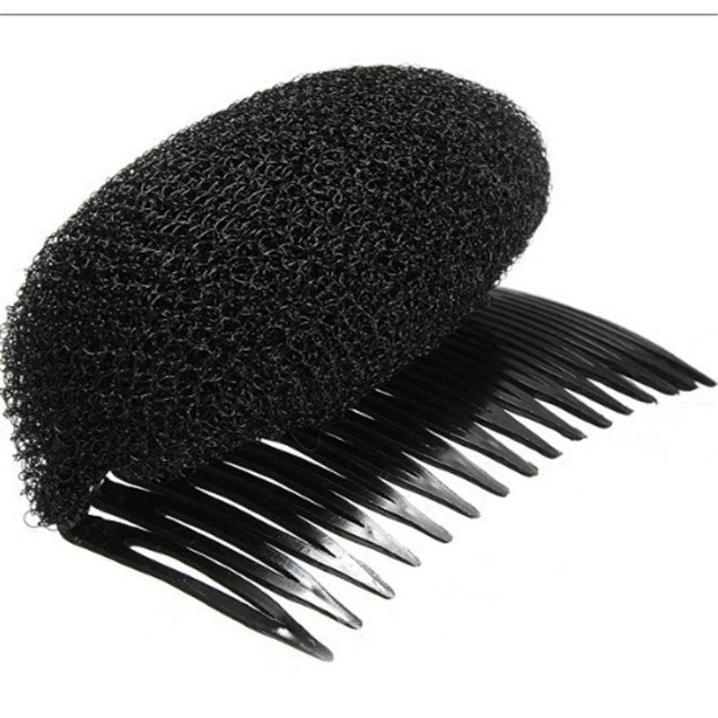 Новые шерстяные волос коготь 3 шт./лот Styler Объем Bouffant Улей Shaper ролика Bumpits Bump Пена на Ясно Comb Xmas Интимные аксессуары cc0647