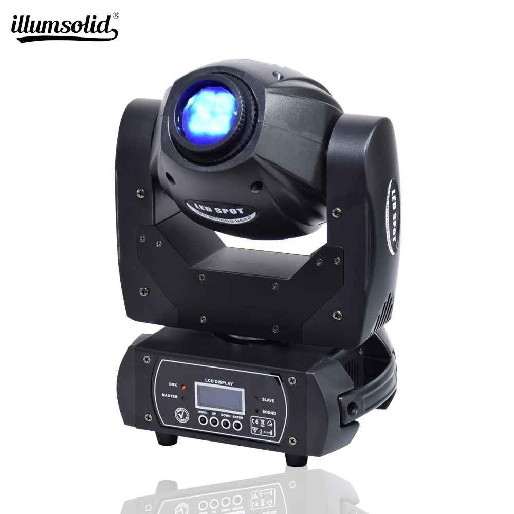 60w LED гобо свет DMX 512 Control Мини dj diso moving heads с 3 фасетная Призма