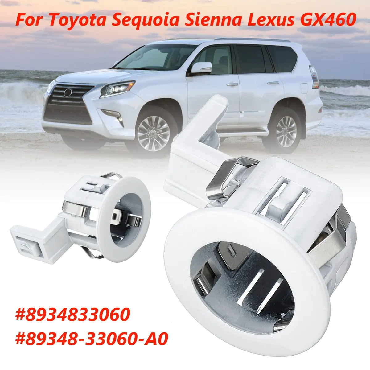 Держатель датчика парковки PDC для Toyota Sequoia Sienna для Lexus GX460 8934833060 89348-33060-A0