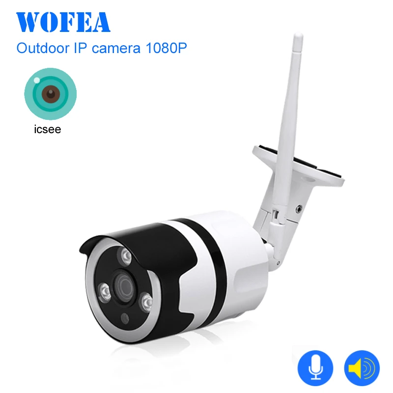 WOFEA светодиодный светильник 960 P Беспроводная панорамная Домашняя безопасность WiFi CCTV рыбий глаз лампа ip-камера в форме лампы 360 градусов