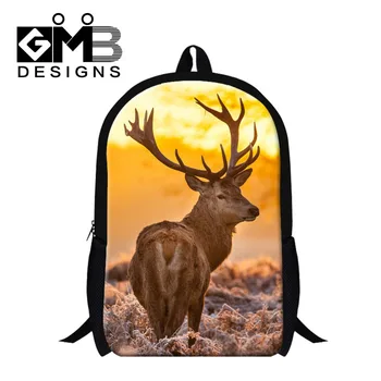 

Dispalang Brand Animal 3D Elk Backpack Christmas Gifts Student School Bags Teenager Girls Travel Bag Kids Shoulder Book Bag