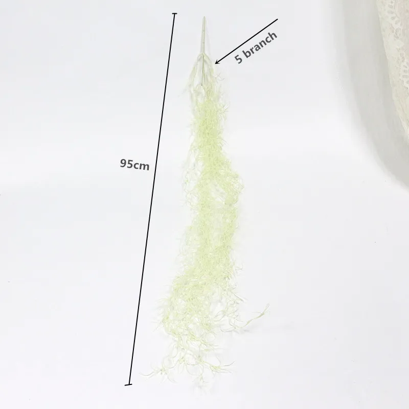 Flone Artificial Plant Wall Hanging Fake Plastic Plant Grass Simulation Flower Plant Wedding Home Party Decoration Wall Floral  (8)