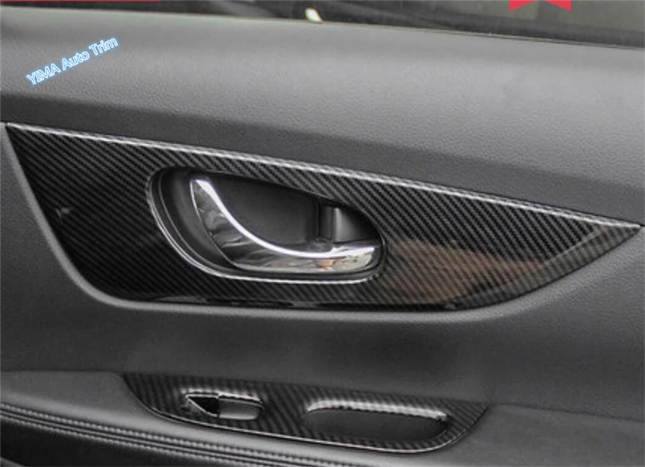 

Lapetus Car Styling Inner Door Handle Bowl Frame Cover Trim For Nissan Rogue T32 / X-Trail 2014 2015 2016 2017 2018 2019 / ABS