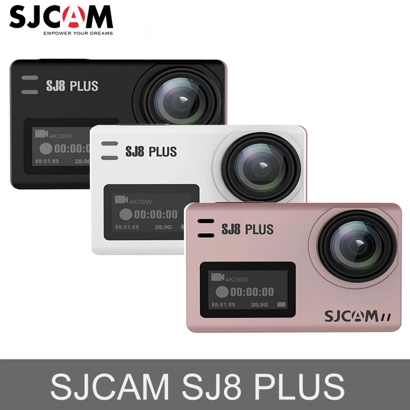 

Original SJCAM SJ8 Plus Touch Screen Action Camera WiFi 4K 1200mAh HD DVR Camcorder Remote Control Waterproof Sports Camera