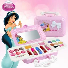 Дисней карнавал красота коробка мини макияж девушка ролевые игры Дети губная помада набор принцессы обувь для девочек макияж безопасн