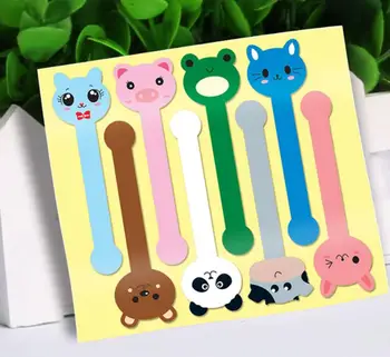 

240 pcs/lot Colorful Cute Rabbit Cartoon Paper Label Sticker for Gift Candy Cookie Baking Sealing