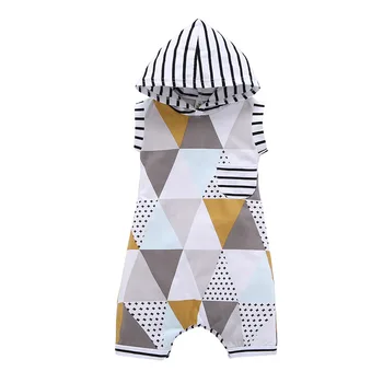 

Baby Clothes Hooded Boys Rompers Bebe Toddler Boy Clothes Infant Kids Clothing For Summer Newborn Baby Clothing 3M-24M