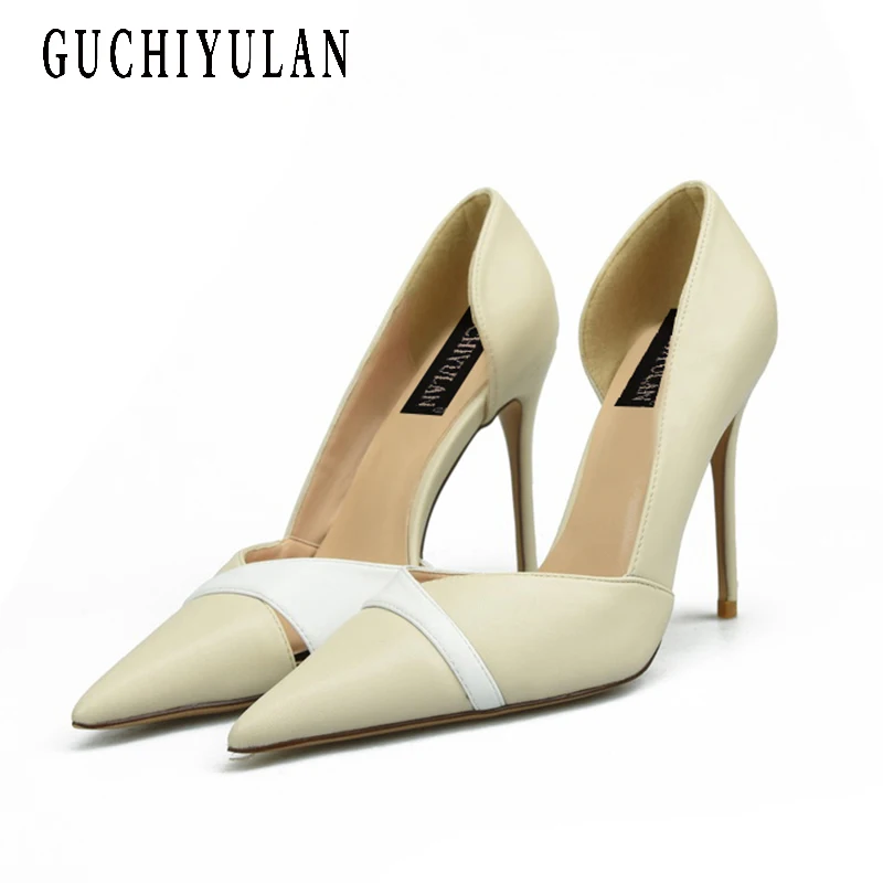 

2018 New Brand Sexy Women Pumps High Heels Pointed Toe Thin High Heel Party Dress Shoes Woman Size 35-42 zapatos mujer