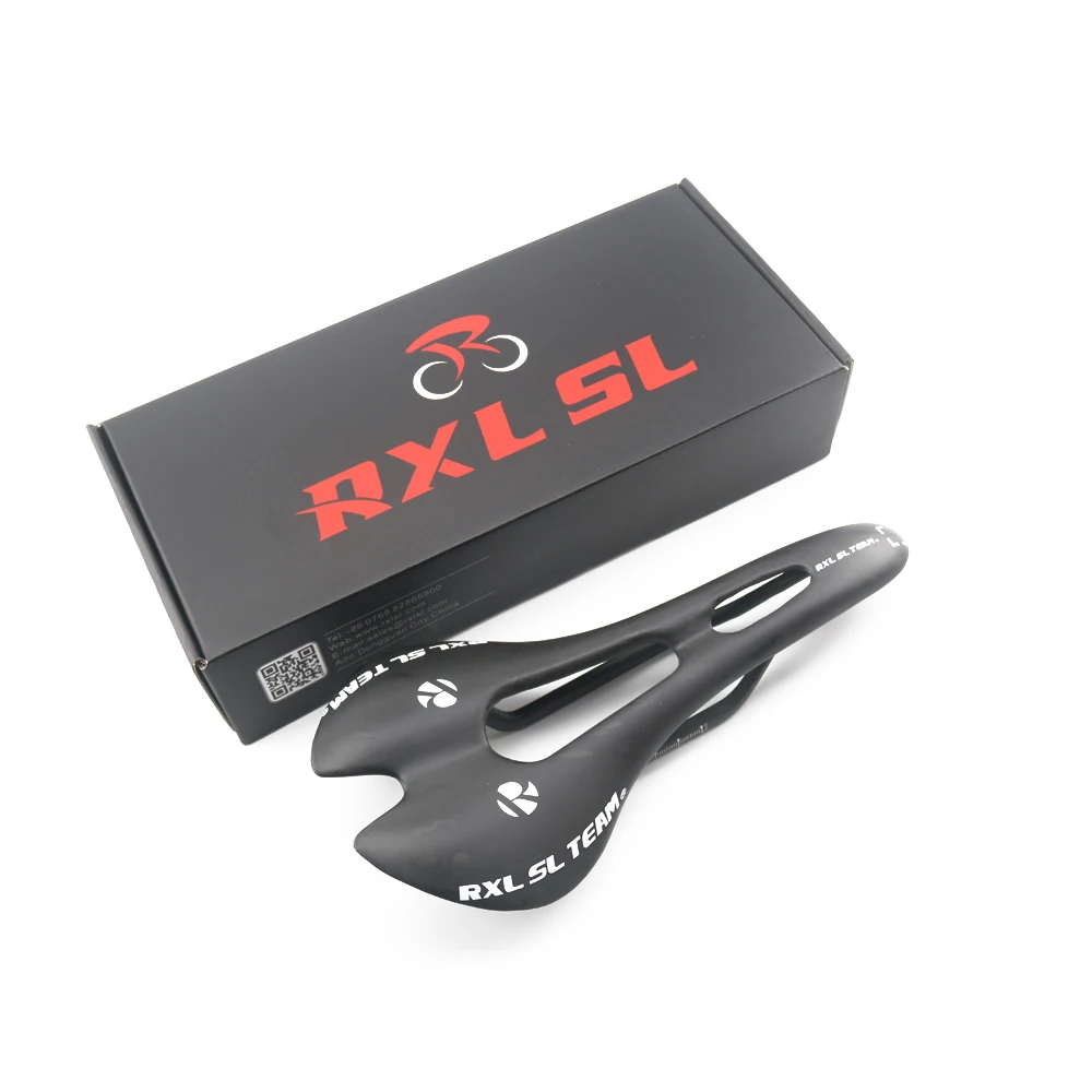 RXL SL Bicycle Saddle Front Seat Mat Road Bicycle Seat UD Matte Carbon Fiber Ultra-light Black Mountain Bike Saddles (7)