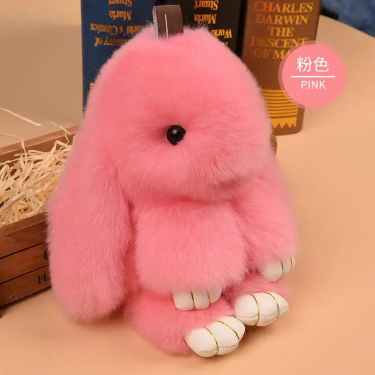 14cm Cute Bunny Keychain Rex Immitation Rabbit Fur Pompoms Key Chain Fur Pom Pom Keychain Bag Charm Car Pendant Key Ring 14cm Cute Bunny Keychain Rex Immitation Rabbit Fur Pompoms Key Chain Fur Pom Pom Keychain Bag Charm Car Pendant Key Ring