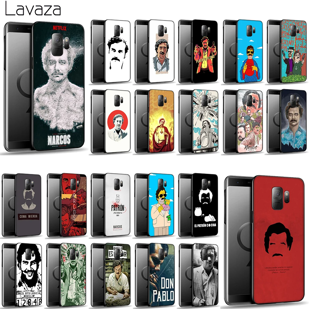 Lavaza нарко сериалов Pablo escobar чехлов из термопластичного полиуретана (TPU) для Samsung