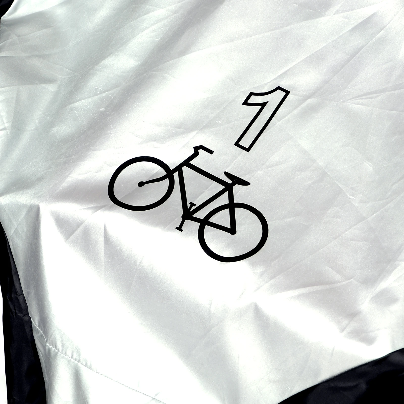 Велосипед дождь водонепроницаемый чехол от пыли уличный протектор для скутеров серый для велосипеда утилита Велоспорт Открытый чехол от дождя на велосипед - Цвет: Black and Silver(S)