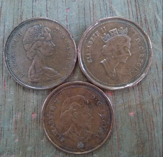 

Set 3Pcs Canada 1 Cent Coin World Coins for Collect 100% Real and Original Coins Fine Condition Random Year