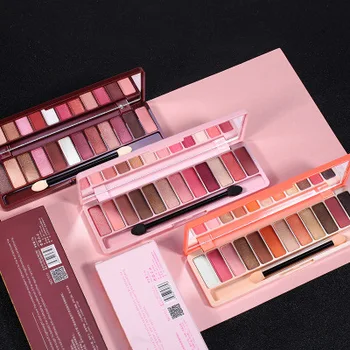 

Dropship lameila 12 color eye shadow of cherry blossoms suit Pearl light Dumb light Lasting Coloration waterproof Eye shadow