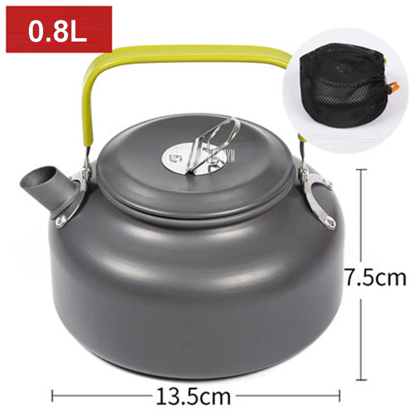 Outdoor Camping Picnic ultralight Hiking Portable Teapot kettle Coffee