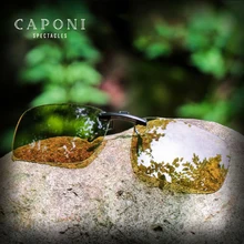 Капони поляризованные очки клип фотохромные ночного видения солнцезащитные очки клип унисекс квадратные перевернутые очки Рамка клип BSYS1288