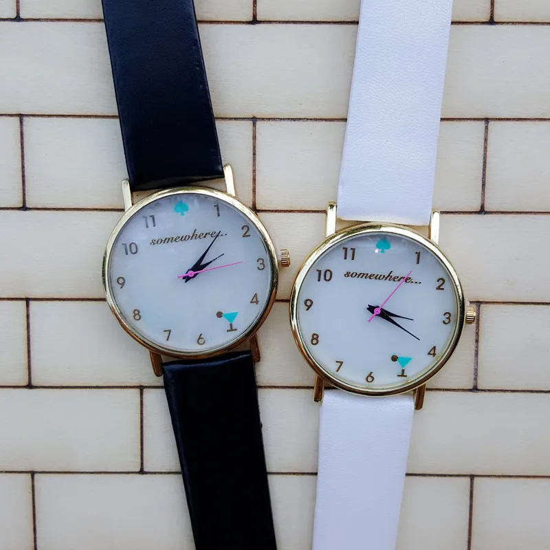 Новейшие часы с перламутровым циферблатом, женские часы с арабскими цифрами, кварцевые часы