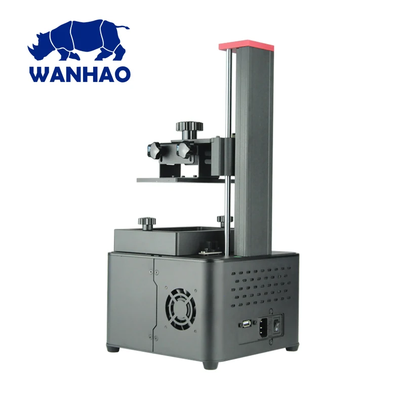 Wanhao завод D7V1.5 3d принтер DLP/SLA 3D машина с 250 мл смолы в подарок с бесплатной доставкой стоимость с 1 год гарантии