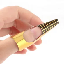 100 шт Профессиональный гвоздь акриловые ногти гель Расширение ногтей стикер косметический Красота Макияж Аксессуары