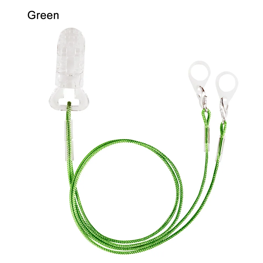 Behind The Ear Hearing Aids and Cochlear Implants Holder Protector Binaural Corded BTE Hearing Aid Clip