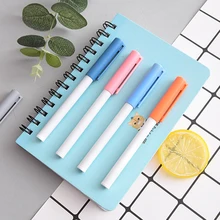 MIRUI простой прямой жидкий гель ручка 0,5 мм быстросохнущая ручка студент Корея небольшой свежий ручка цветная ручка