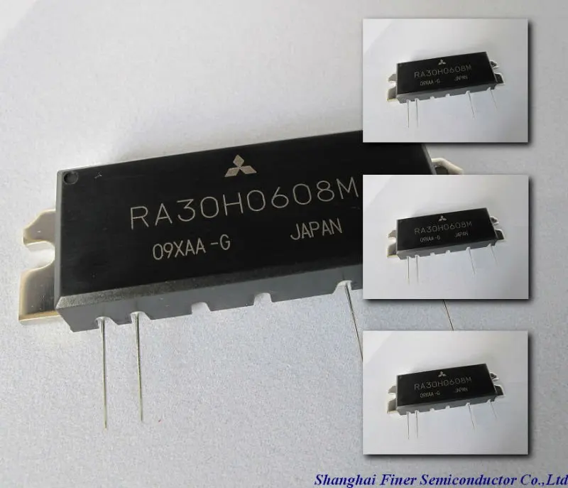 Mitsubishi RF MOSFET Amplifier Power Module RA30H0608Min Transistors
