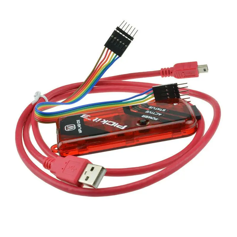 AABB PICkit3 PIC KIT3 Debugger программист Эмулятор контроллер макетная плата|Кабели передачи