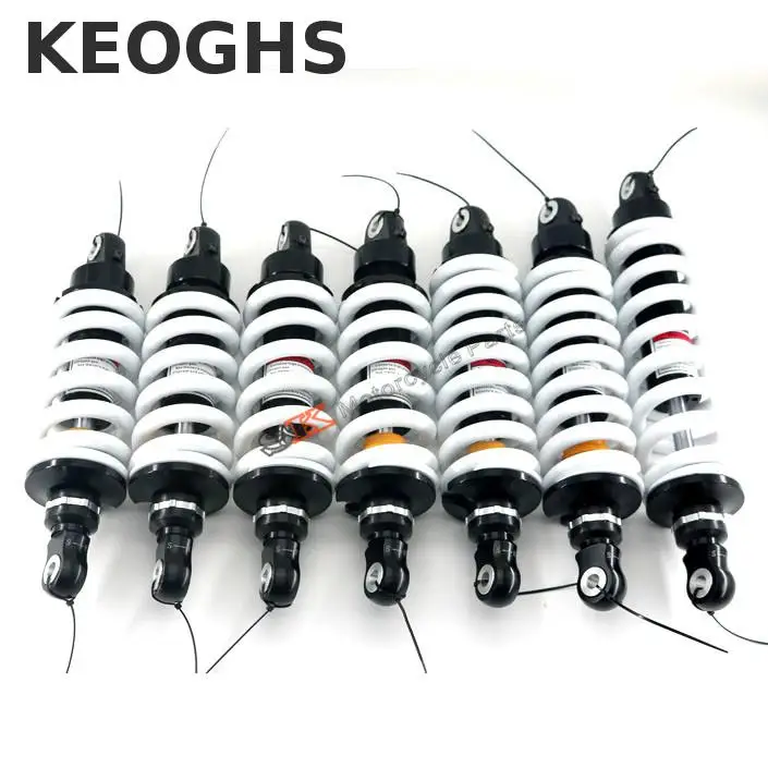 KEOGHS Dirt Pit Bike Rear Shock Absorber Rebound Damping Adjustable 270mm 280mm 290mm 300mm For Motocross Honda Yamaha Kawasaki KEOGHS Dirt Pit Bike Rear Shock Absorber Rebound Damping Adjustable 270mm 280mm 290mm 300mm For Motocross Honda Yamaha Kawasaki