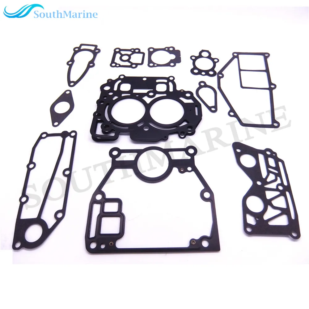 Boat 3V1-87121-0 3V1871210M Complete Power Head Gasket Set for Tohatsu Nissan / 05041395 for Evinrude Johnson 8HP 9.8HP 9.9HP