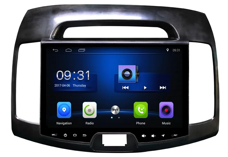 9" Android 7.0 Car DVD GPS Navi for Hyundai Hyundai Elantra 2007 2018