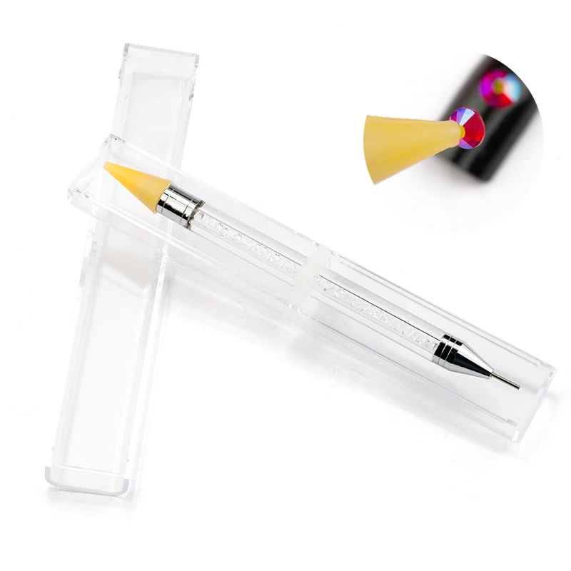 Crystal Picking Tool Crystal Pen Rhinestones Gems Picking Wax Pencil Pen Picker Clothing Decoration Tool Diamond Painting Tools