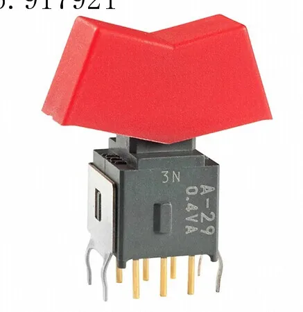

[ZOB] A-29KB imported from Japan nkk day open A-12K1H miniature rocker switch A-22K1H small rocker switch --20PCS/LOT