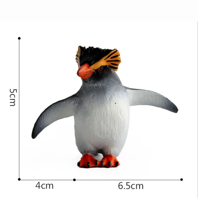 9 Kidns моделирование Пингвин несколько моделирования фигурка животного коллекционные игрушки пингвин экшн-фигурки животных Дети Мягкие пластиковые игрушки