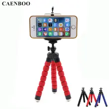 CAENBOO Mini Flexible Tripod Camera Octopus Monopod Portable Mount Tripod+Phone Stand Holder For iPhone 6s 7 Xiaomi Samsung HTC