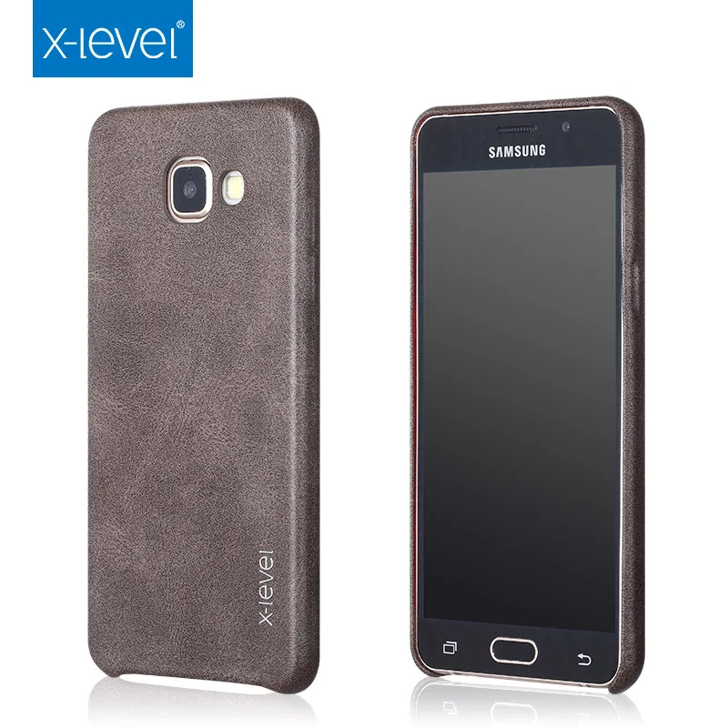 X level luxury Leather Phone Case sFor Fundas Samsung Galaxy A5 2016 case cover For Samsung