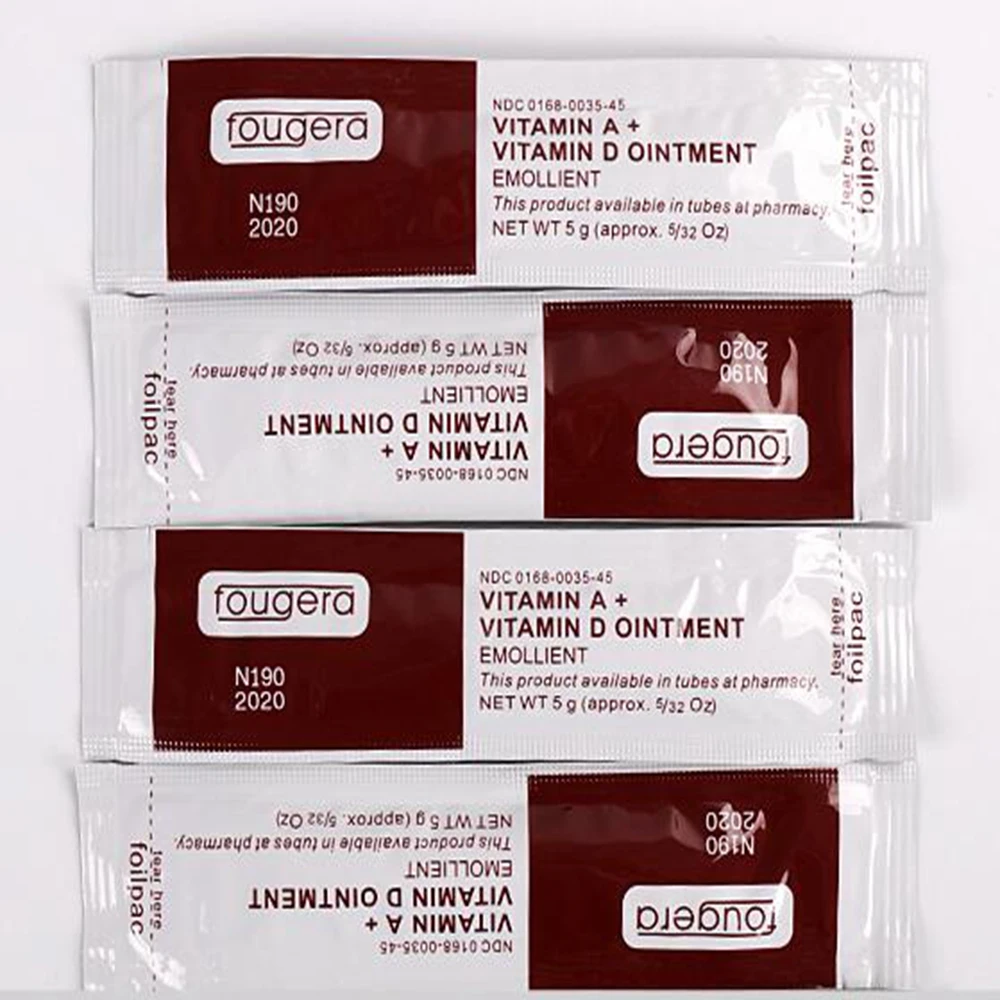 Jual 100 Pcs Fougera Vitamin A   D Salep Tato Aftercare Krim untuk Tato Cream Praktek Pigmen Kulit Makeup Tato Aksesoris