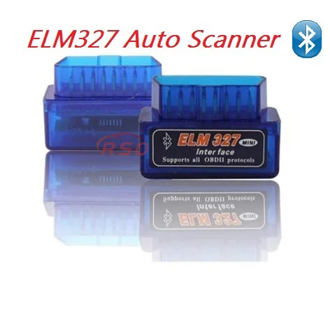 Version V2.1 Super MINI obd2 ELM327 Bluetooth ISO OBD/OBD2 Wireless ELM 327 Works ON Android/XP/WIN7 System for car accessories