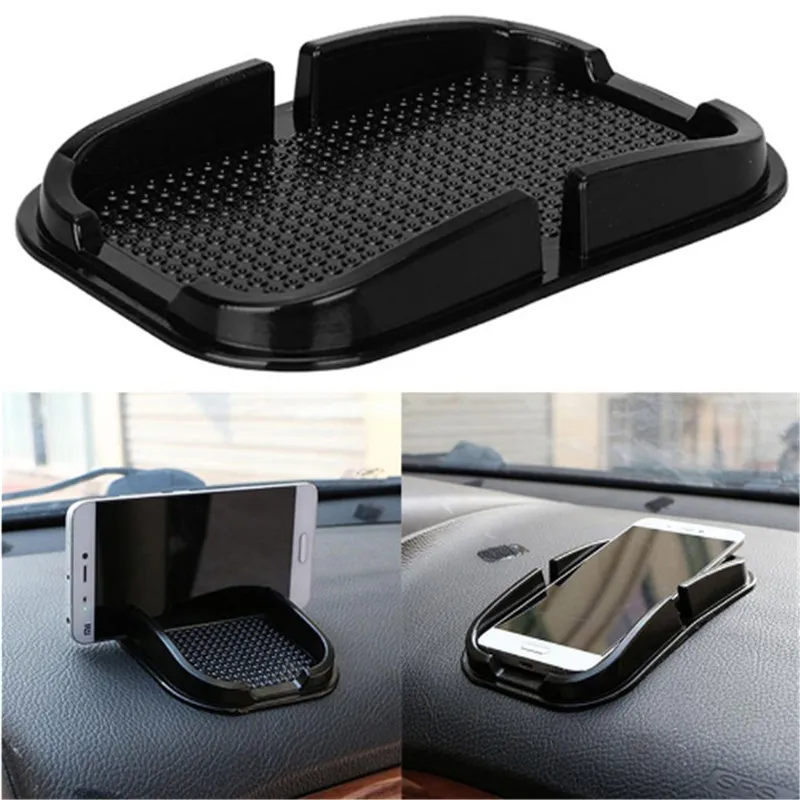 

Universal Car Phone Holder Silicone Cell Phone Stand Holder Soft Silicone Dashboard Mount for iPhone 6 6s 7 8 Plus iPhone X GPS